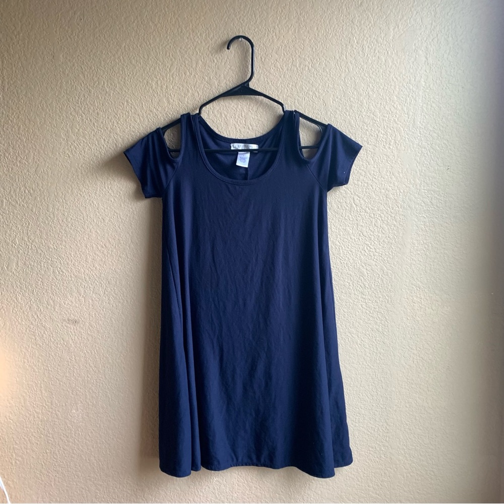 COLD SHOULDER DRESS